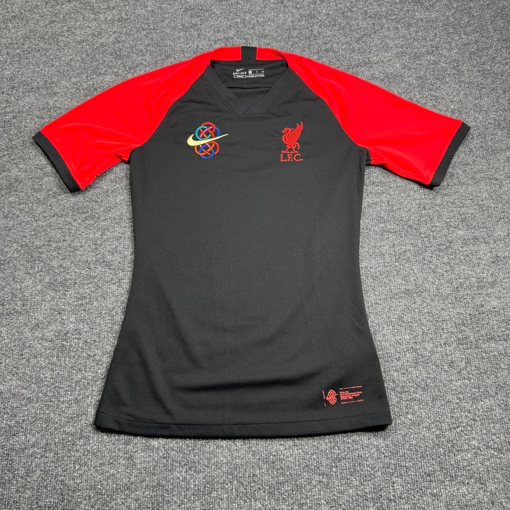 Liverpool FC Nike‎ Jersey Mens S Black Red Unity Soccer Chinese New Year 2021